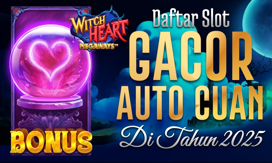 Game Paling Cuan Pragmatic Play: Witch Heart Megaways Daftar Slot Gacor Auto Cuan di Tahun 2025